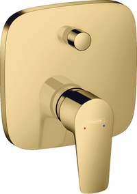 Baterie cada Hansgrohe Talis E cu montaj incastrat, polished gold optic - 71745990 - 1