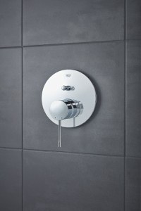 Baterie cada si dus incastrata Grohe Essence, 2 iesiri, crom - 24058001 - 1