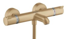 Baterie cada termostatica Hansgrohe Ecostat Comfort, brushed bronze - 13114140