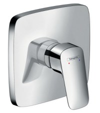 Baterie de dus Hansgrohe Logis pentru montaj incastrat - 71605000 - 1