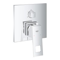 Baterie dus Grohe Eurocube, monocomanda, diverter, 3 iesiri, crom - 24094000 - 1