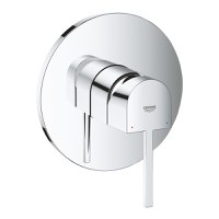 Baterie dus Grohe Plus, incastrata, crom - 24059003 - 1