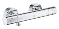 Baterie dus Grohe Precision Get, cu termostat, aparenta, anti-oparire, EcoButton, crom - 34773000 - 1