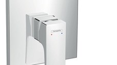 Baterie dus Hansgrohe Metropol montaj incastrat, crom - 32565000