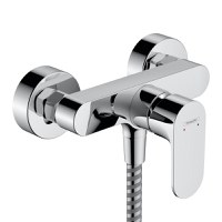 Baterie dus Hansgrohe Rebris S, monocomanda, crom - 72640000 - 1