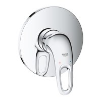 Baterie dus incastrata Grohe Eurostyle, pentru smartbox, maner loop, crom - 24048003 - 1