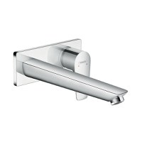 Baterie incastrata lavoar Hansgrohe Talis E cu pipa 225 mm, crom - 71734000 - 1