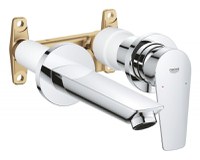 Baterie lavoar Grohe Bauedge , montaj in perete, corp incastrat inclus,crom,proiectie 17 cm, model 2022 crom-20474001 - 1