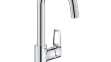 Baterie lavoar Grohe Bauloop marimea L,model 2022,furtunuri flexibile,crom-23891001