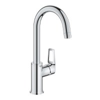 Baterie lavoar Grohe Bauloop marimea L,model 2022,furtunuri flexibile,crom-23891001 - 1