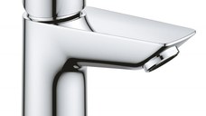 Baterie lavoar Grohe Bauloop, marimea S, crom, furtunuri flexibile, fara evacuare - 23337001