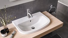 Baterie lavoar Grohe Classic, marimea S, crom, furtunuri flexibile-23782000