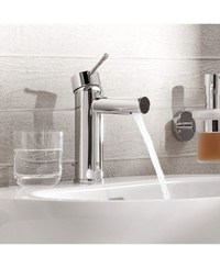 Baterie lavoar Grohe Essence New Marimea S,crom, furtune flexibile-32898001 - 1