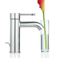 Baterie lavoar Grohe Essence New marimea S,furtune flexibile,crom-23589001 - 1