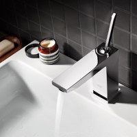 Baterie lavoar Grohe Eurocube Joy, marimea M, furtune flexibile, crom-23658000 - 1