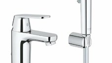 Baterie lavoar Grohe Eurosmart Cosmopolitan, marimea S, dus igienic, crom - 23125000