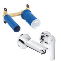 Baterie lavoar Grohe Eurosmart model 2022, corp incastrat inclus, crom(29337003,23571000) - 1