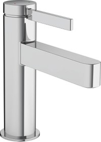 Baterie lavoar Hansgrohe Finoris 100, ventil push-open, crom - 76010000 - 1