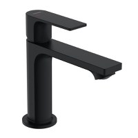 Baterie lavoar Hansgrohe Rebris E 110 cool start, ventil pop-up, negru mat - 72559670 - 1