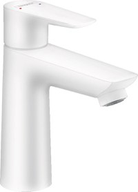 Baterie lavoar Hansgrohe Talis E 110, ventil pop-up, alb mat - 71710700 - 1