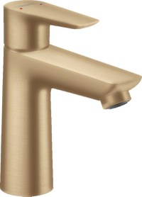 Baterie lavoar Hansgrohe Talis E 110, ventil pop-up, brushed bronze - 71710140 - 1