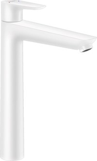 Baterie lavoar Hansgrohe Talis E 240, ventil pop-up, alb mat - 71716700 - 1