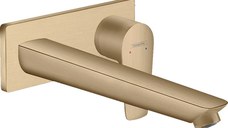 Baterie lavoar Hansgrohe Talis E cu pipa 225 mm, brushed bronze, fara corp incastrat - 71734140