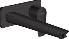 Baterie lavoar Hansgrohe Talis E cu pipa 225 mm, negru mat - 71734670