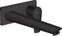 Baterie lavoar Hansgrohe Talis E cu pipa 225 mm, negru mat - 71734670 - 1