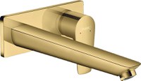 Baterie lavoar Hansgrohe Talis E cu pipa 225 mm, polished gold optic - 71734990 - 1