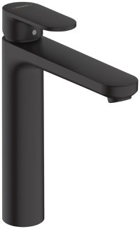 Baterie lavoar Hansgrohe Vernis Blend 190, fara ventil, negru mat - 71582670 - 1