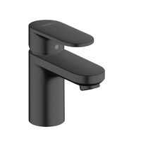 Baterie lavoar Hansgrohe Vernis Blend 70, ventil pop-up, negru mat - 71550670 - 1