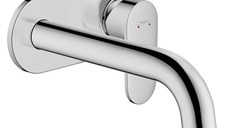 Baterie lavoar Hansgrohe Vernis Blend cu pipa 205 mm, montaj incastrat, crom - 71576000