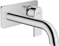 Baterie lavoar Hansgrohe Vernis Shape cu pipa 205 mm, montaj incastrat, crom - 71578000 - 1