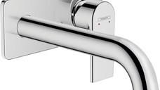 Baterie lavoar Hansgrohe Vernis Shape cu pipa 205 mm, montaj incastrat, crom - 71578000