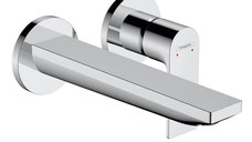 Baterie lavoar incastrata Hansgrohe Rebris E, pipa 200 mm, crom - 72568000