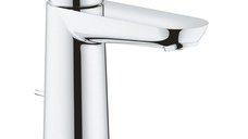 Baterie lavoar marimea M Grohe Bauegde,furtune flexibile, crom-23758000