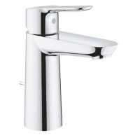 Baterie lavoar marimea M Grohe Bauegde,furtune flexibile, crom-23758000 - 1