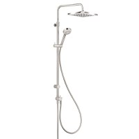 Coloana de dus Kludi Logo 1S Dual Shower, fara baterie de dus - 6809905-00 - 1