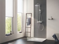 Coloana dus cu termostat pentru montare pe perete Grohe Euphoria SmartControl 260 mm-26509000 - 1