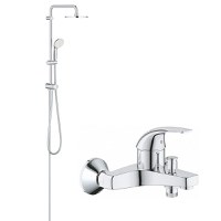 Coloana dus Grohe cu diverter, para 200, baterie cada/ dus Grohe (27389002,23768000) - 1