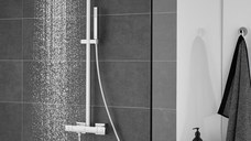 Coloana dus Grohe Euphoria Cube System 230, termostat cu montare pe perete- 26087000