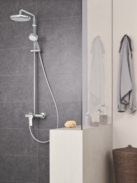 Coloana dus Grohe Tempesta 160, monocomada, ajustabil, crom - 26224001 - 1