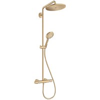 Coloana dus Hansgrohe Croma Select S 280,1 jet, termostat, brushed bronze - 26890140 - 1