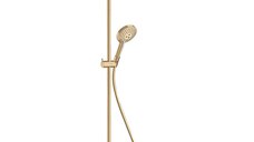 Coloana dus Hansgrohe Croma Select S 280,1 jet, termostat, brushed bronze - 26890140