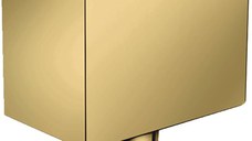 Cot iesire Hansgrohe FixFit Square, polished gold optic - 26455990