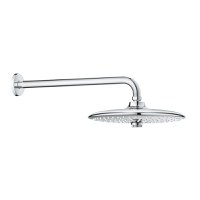 Dus fix Grohe Euphoria 260, brat dus 380 mm, 9,5 L, 3 jeturi, crom - 26459000 - 1