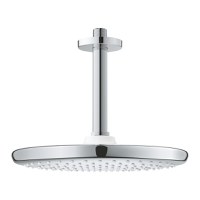 Dus fix Grohe Tempesta 250, cu montare in tavan, 1 jet, crom - 26669000 - 1