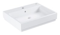 Lavoar Grohe Cube Ceramic 60, montaj pe blat Pure Guard, alphine white - 3947700H - 1