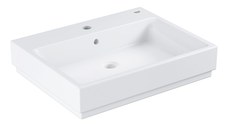 Lavoar Grohe Cube Ceramic 60, montaj pe blat Pure Guard, alphine white - 3947700H